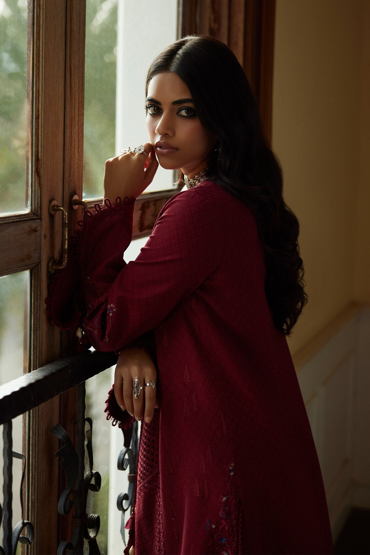 Feeha by Saad Bin Shahzad Front Open Suit - Shahana Collection UK
