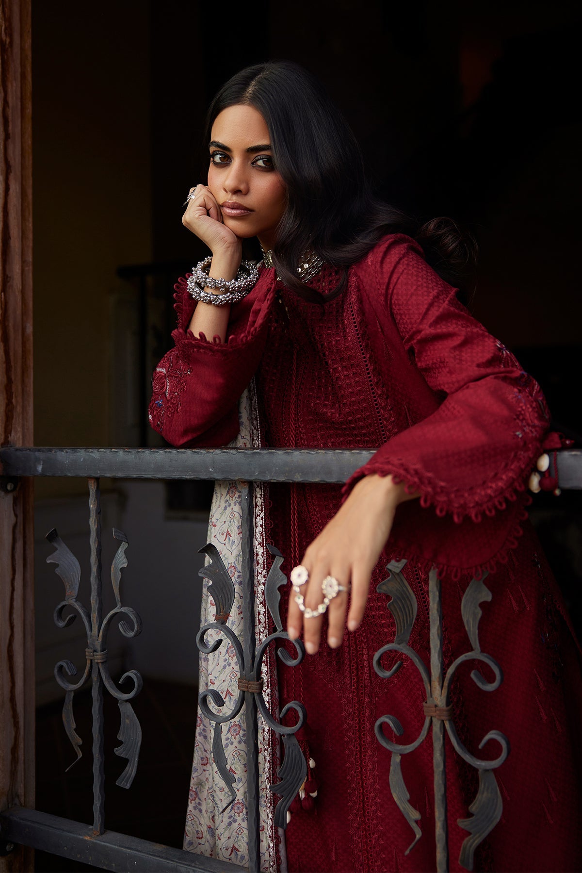 Feeha by Saad Bin Shahzad Front Open Suit - Shahana Collection UK