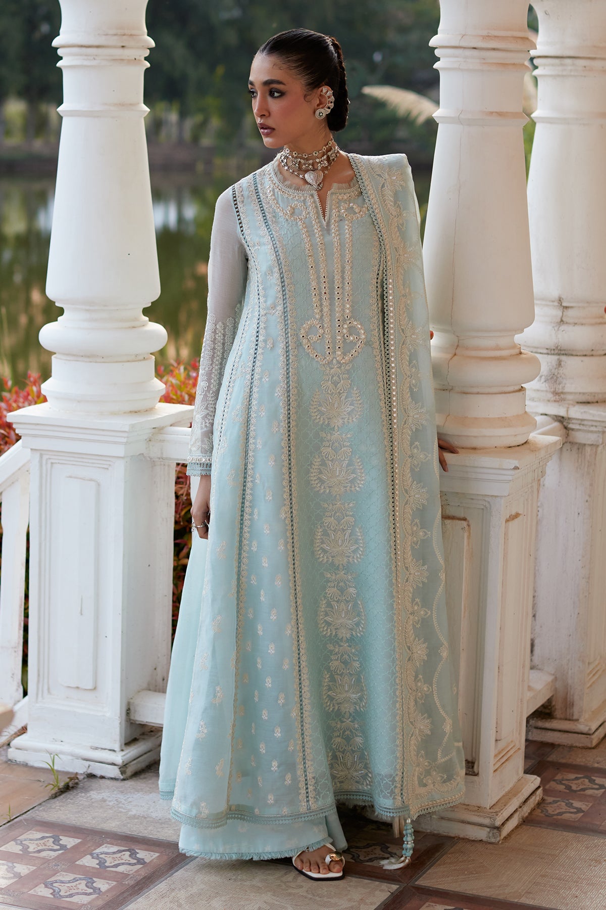 Saher by Saad Bin Shahzad Kalidaar Suit - Shahana Collection UK