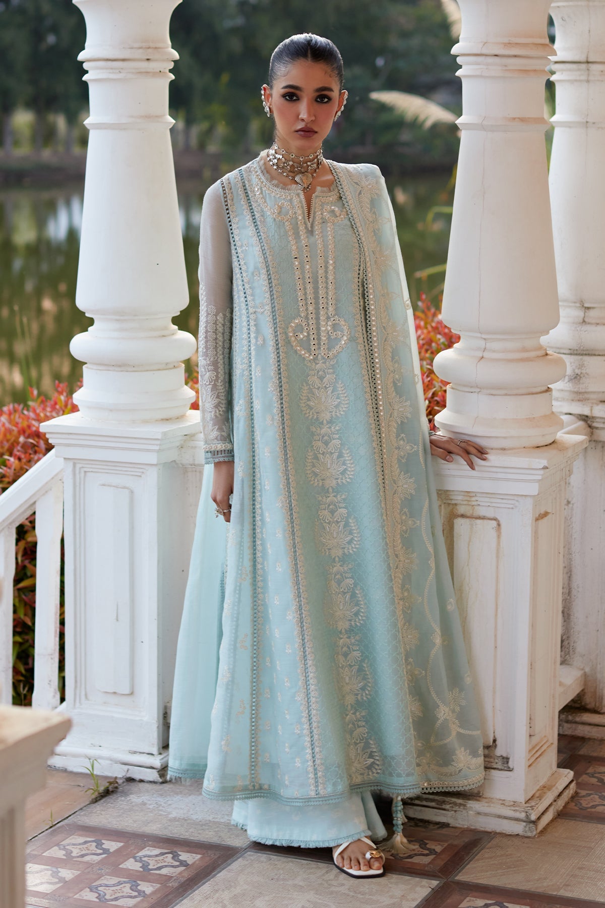 Saher by Saad Bin Shahzad Kalidaar Suit - Shahana Collection UK