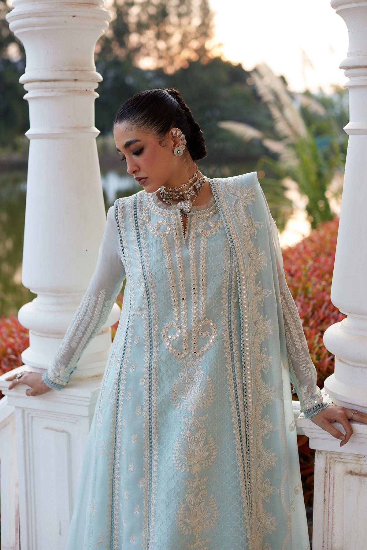 Saher by Saad Bin Shahzad Kalidaar Suit - Shahana Collection UK