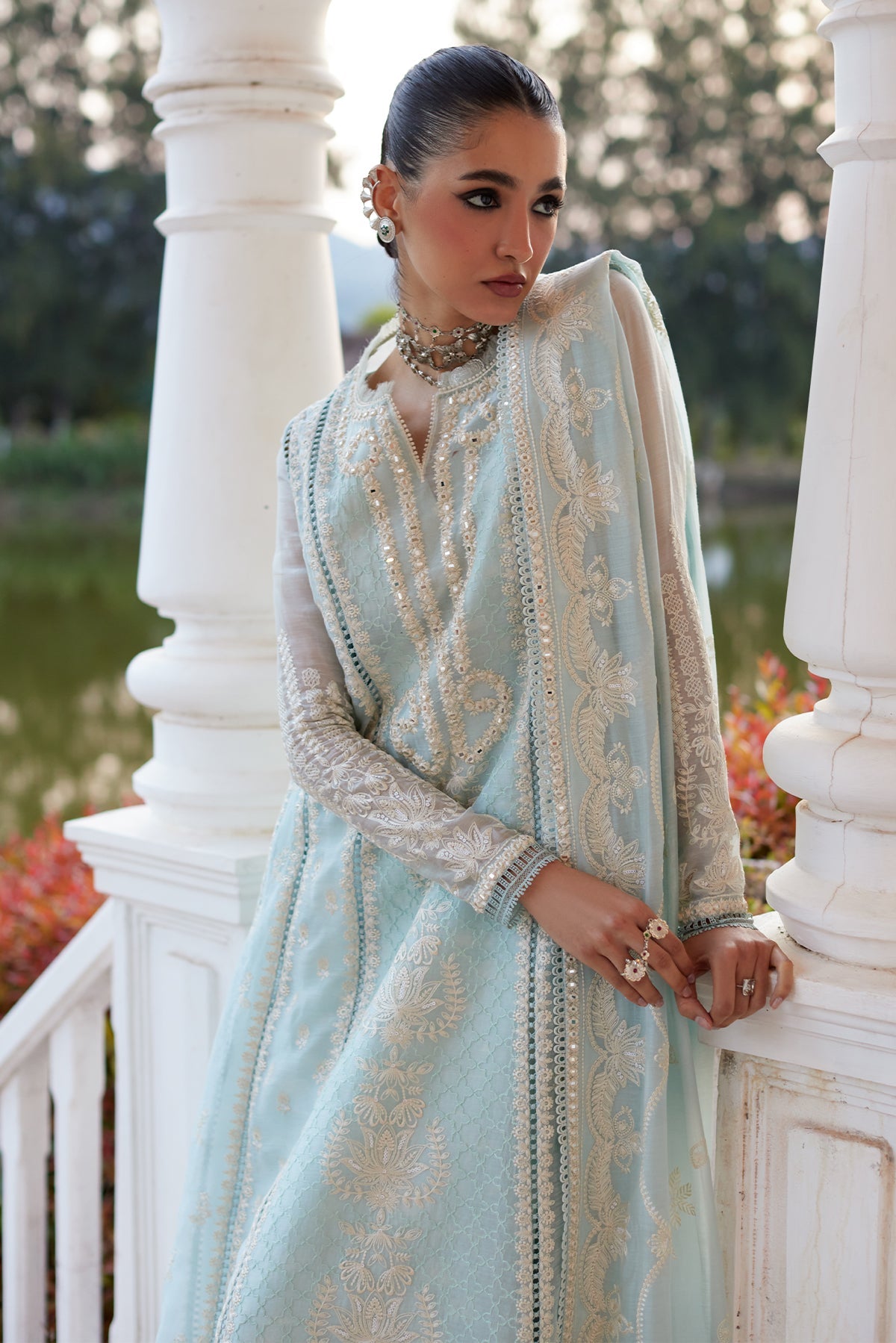Saher by Saad Bin Shahzad Kalidaar Suit - Shahana Collection UK