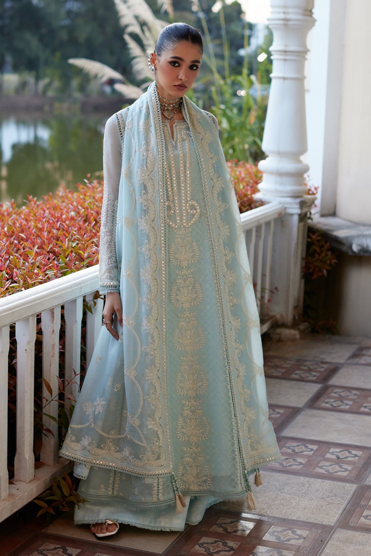 Saher by Saad Bin Shahzad Kalidaar Suit - Shahana Collection UK