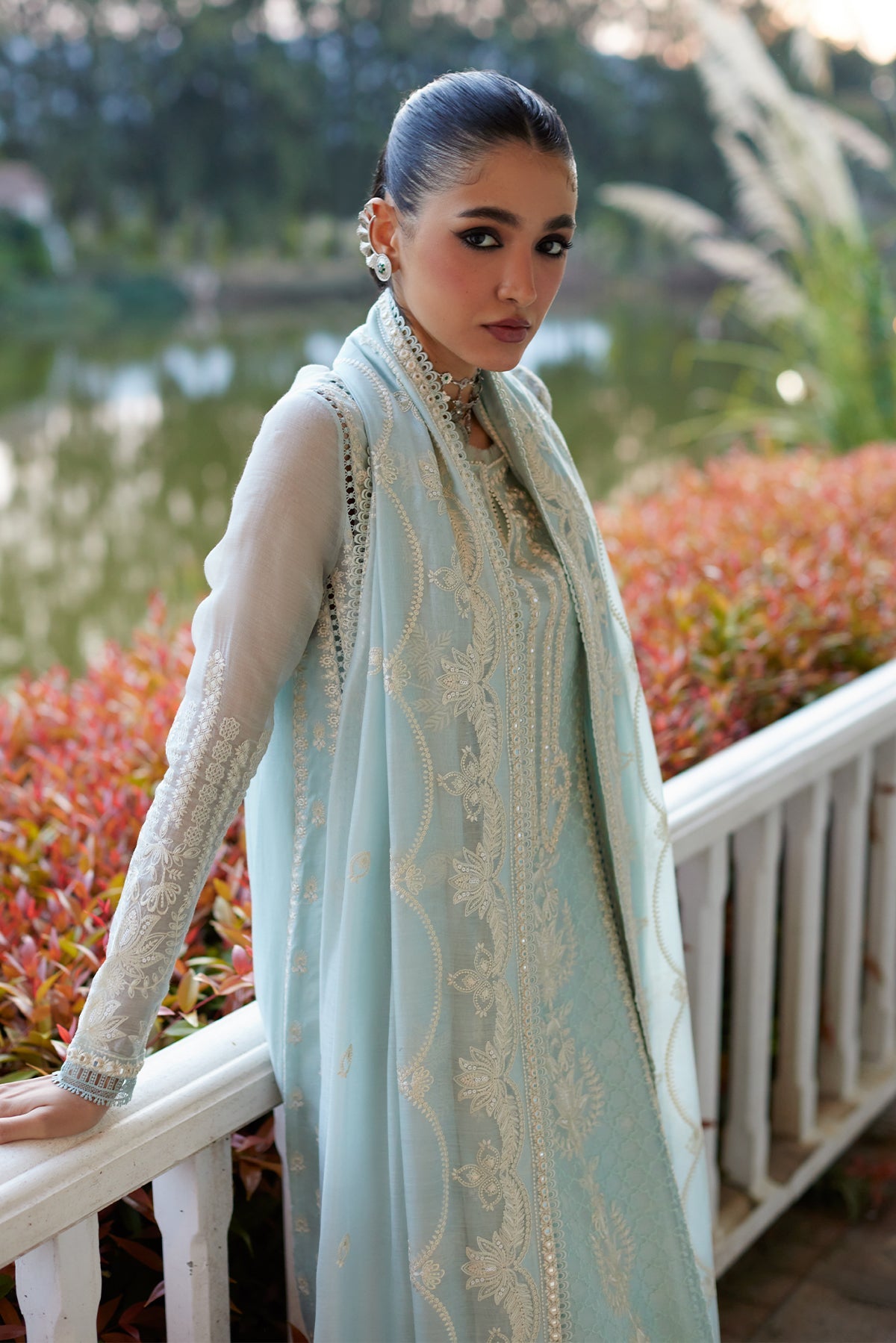Saher by Saad Bin Shahzad Kalidaar Suit - Shahana Collection UK