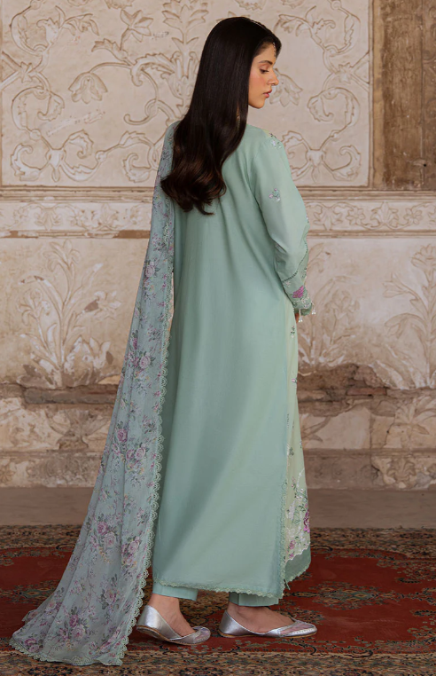 SAGE GRACE-3PC EMBROIDERED LAWN SUIT