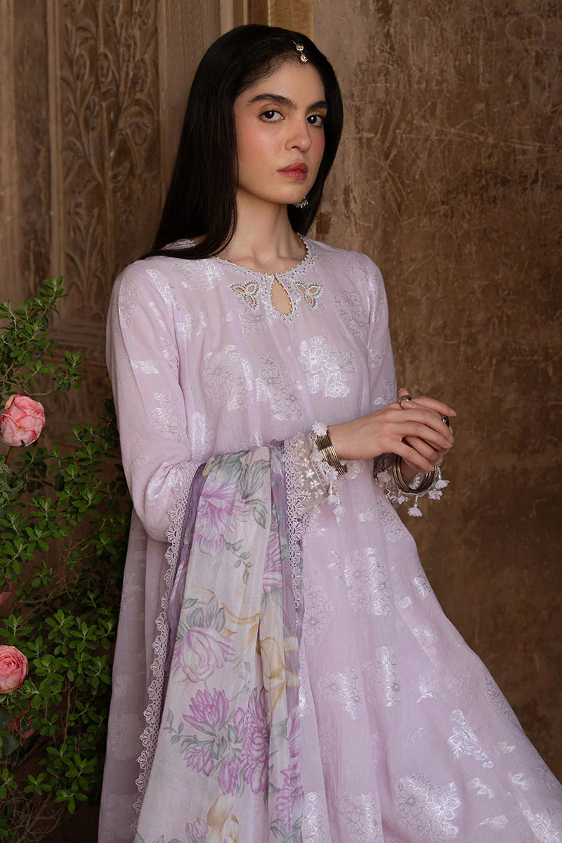 LAVENDER BLISS-3PC JACQUARD SUIT