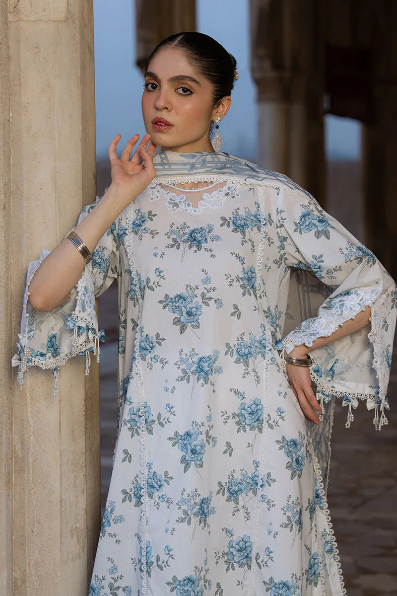 SUMMER MELODY-3PC PRINTED LAWN SUIT