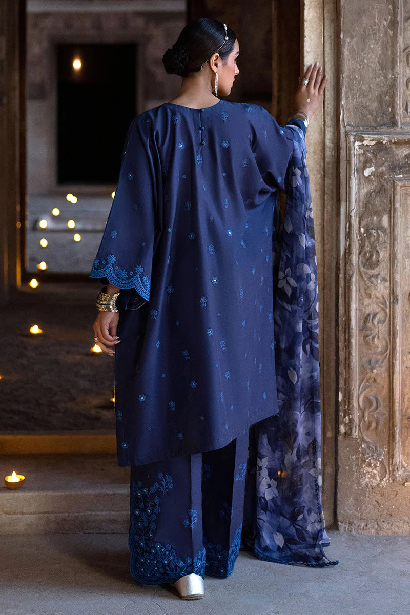 STAR GAZE-3PC EMBROIDERED LAWN SUIT
