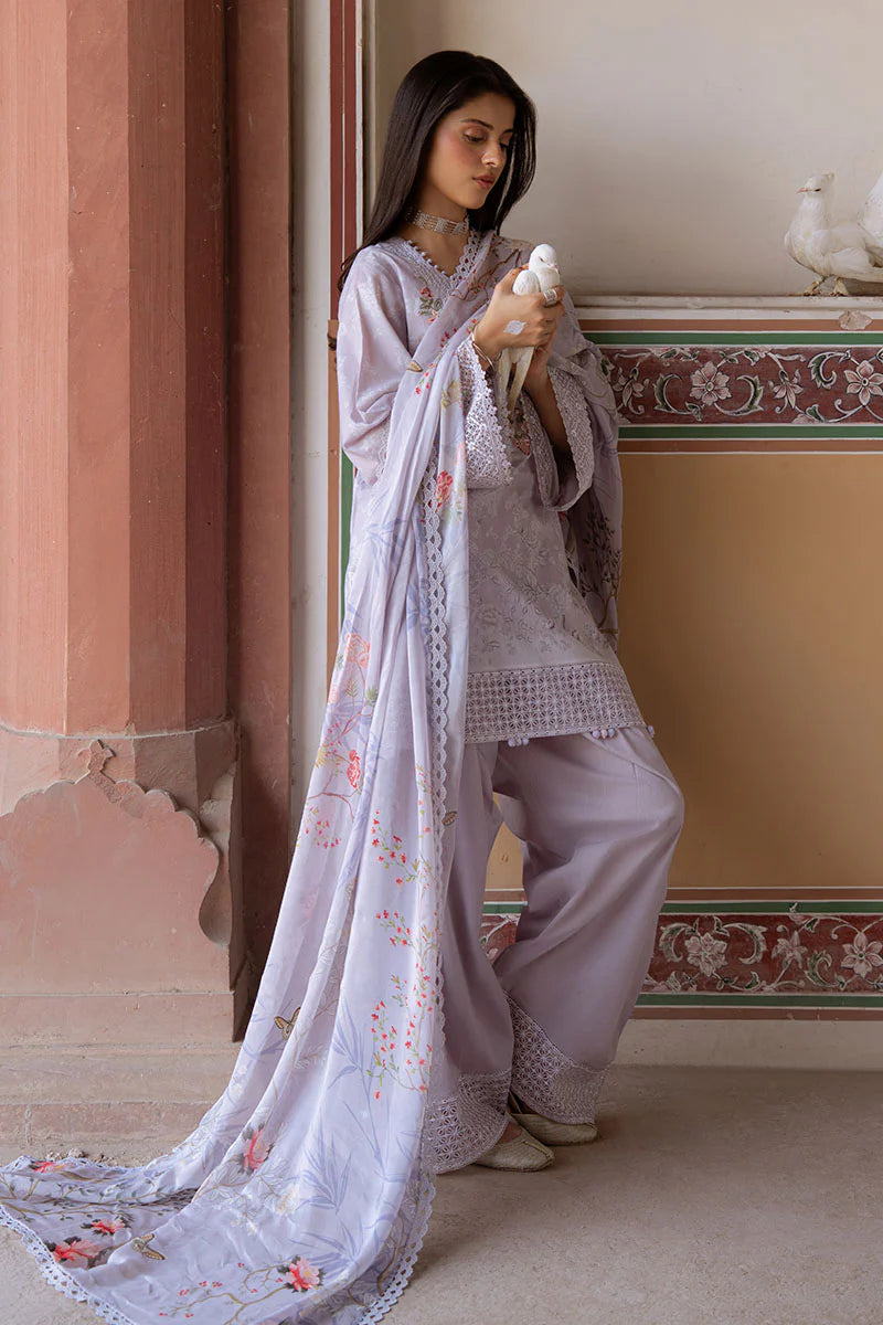 LAVENDER BLISS-3PC JACQUARD SUIT